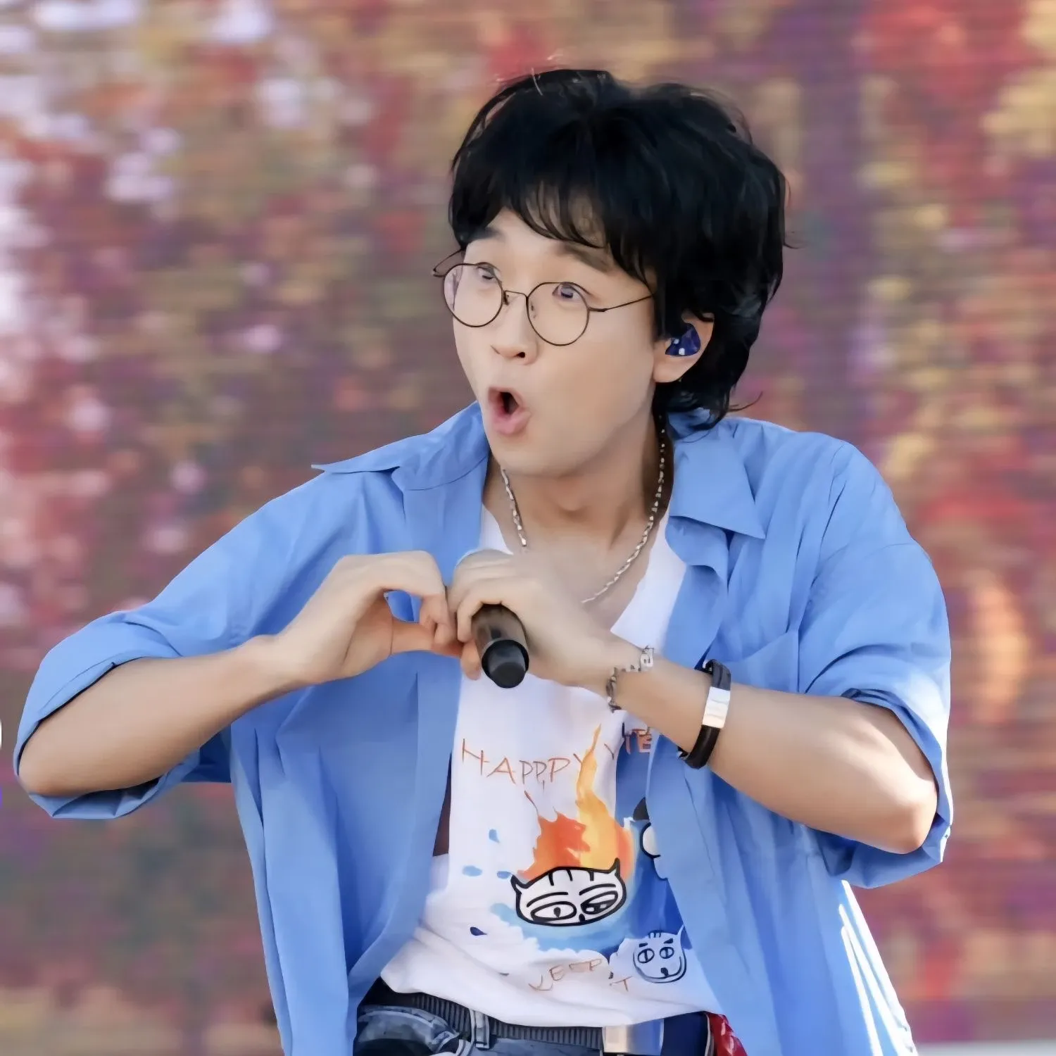 Behind-the-scenes cut of Bak Changgeun
