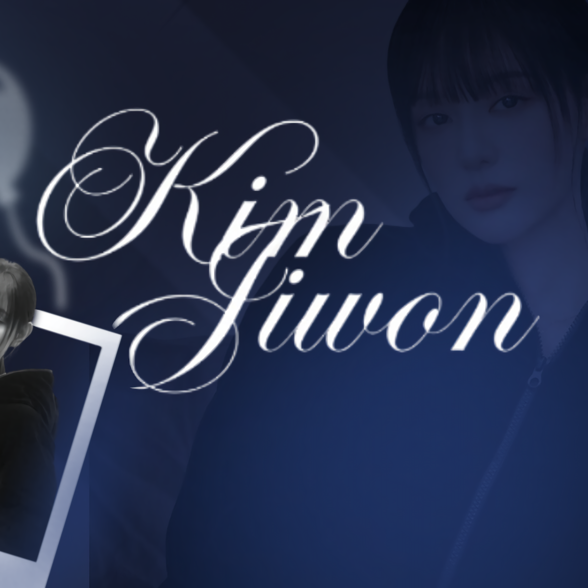 Behind-the-scenes cut of Kim Jiwon