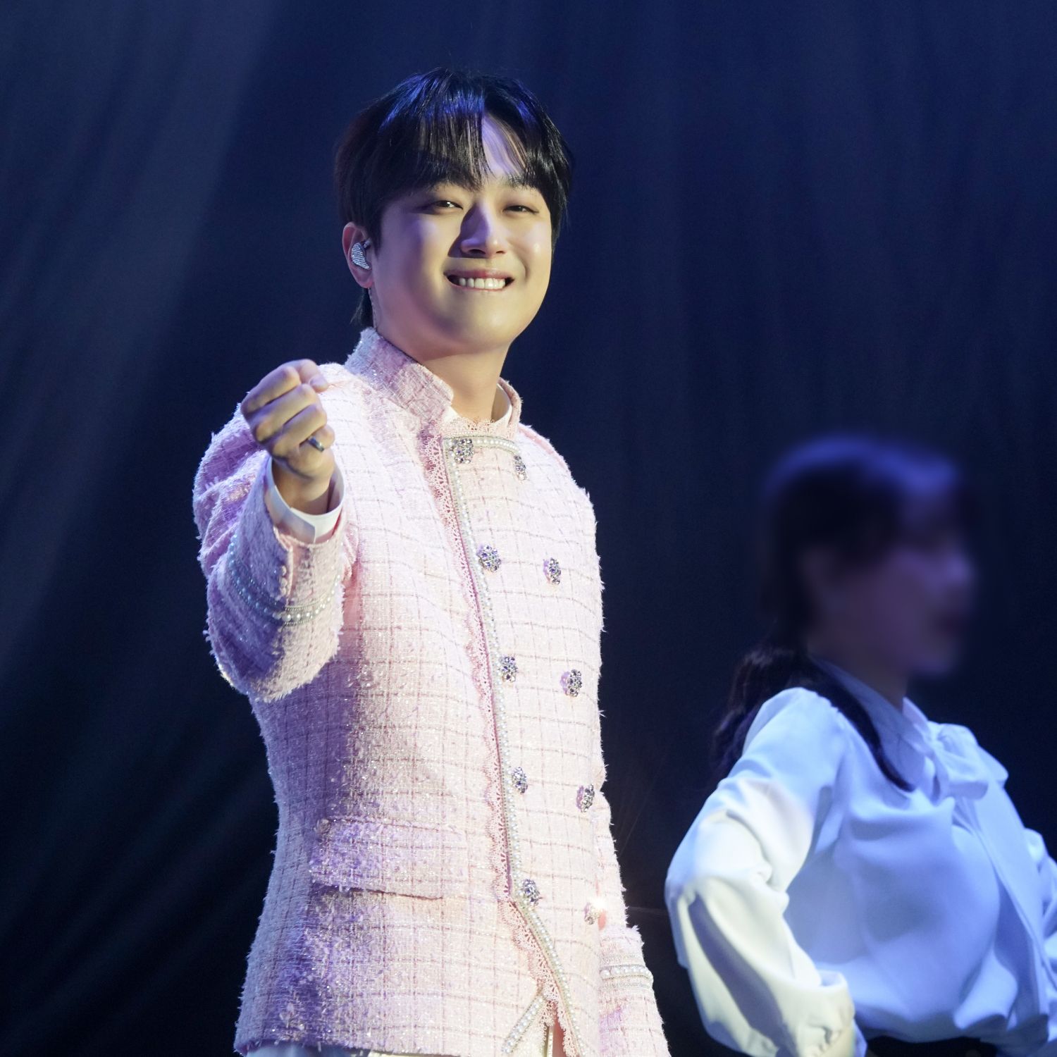 粉絲拍下的李燦元瞬間