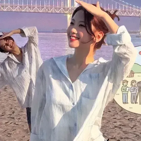 오유진의 비하인드 컷