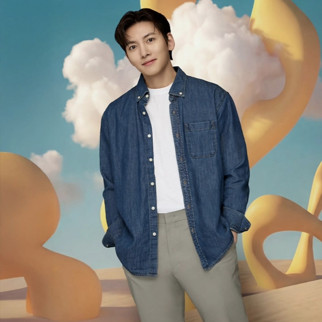 チ・チャンウクのビハインドカット