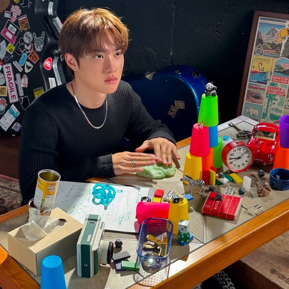 Momen yang diabadikan oleh penggemar Doh Kyungsoo (D.O.)