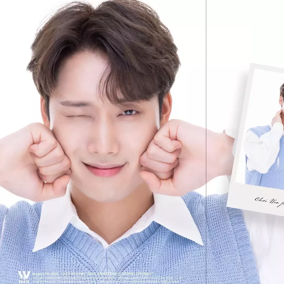 Behind-the-scenes cut of Choi Woojin