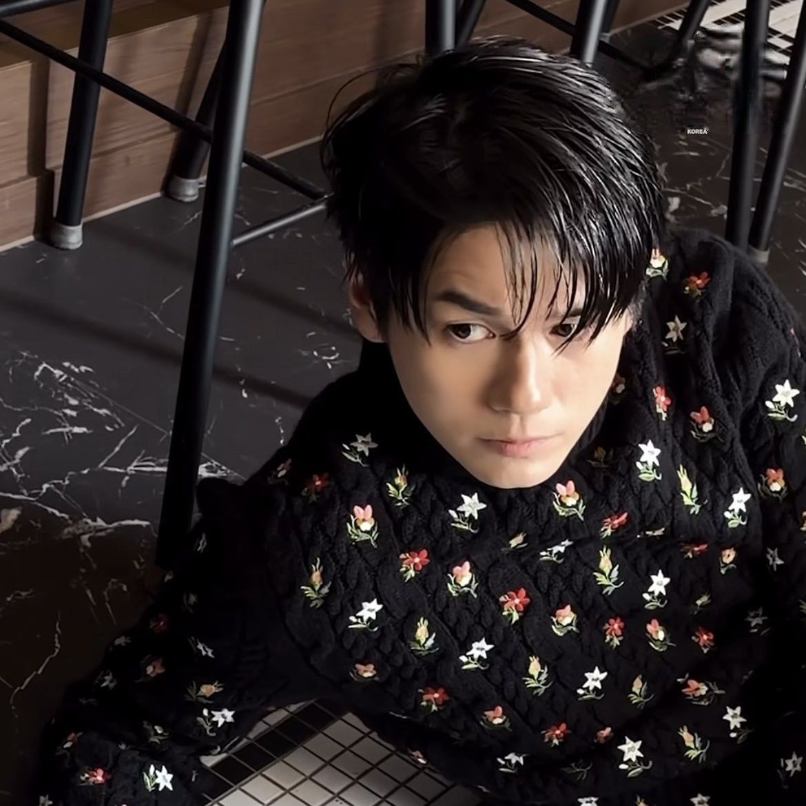 粉絲拍下的邕聖祐瞬間