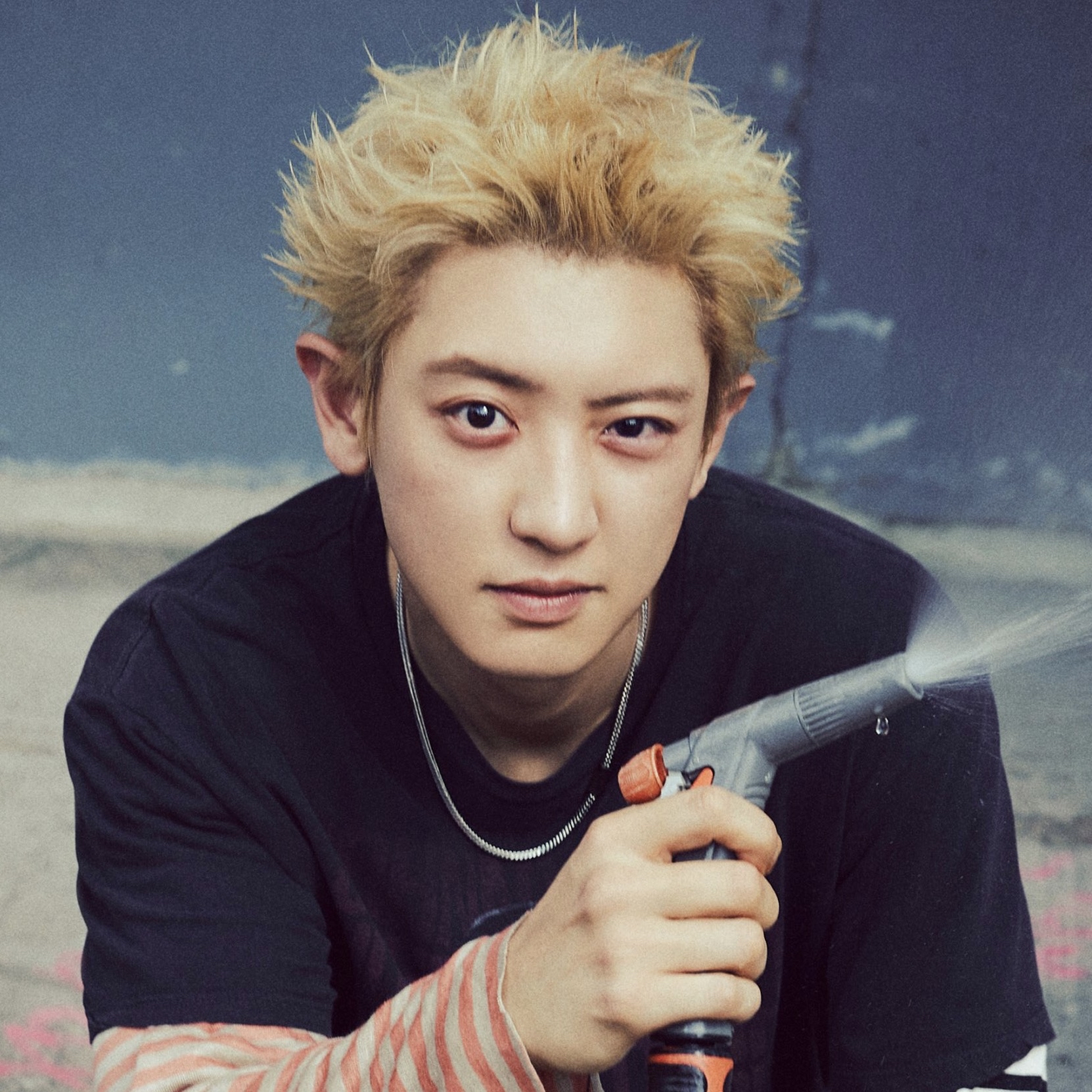 Behind-the-scenes cut of Chanyeol