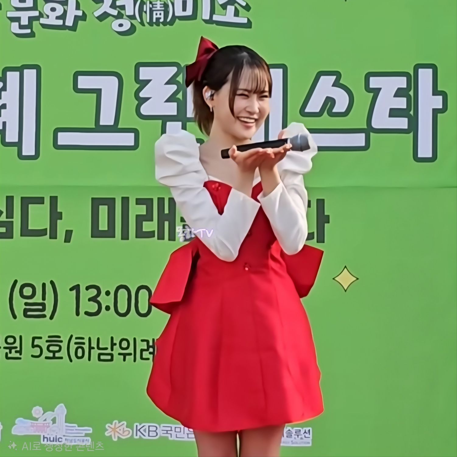 Momen yang diabadikan oleh penggemar Kim Dahyun