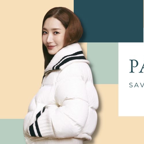 Behind-the-scenes cut of Park Minyoung