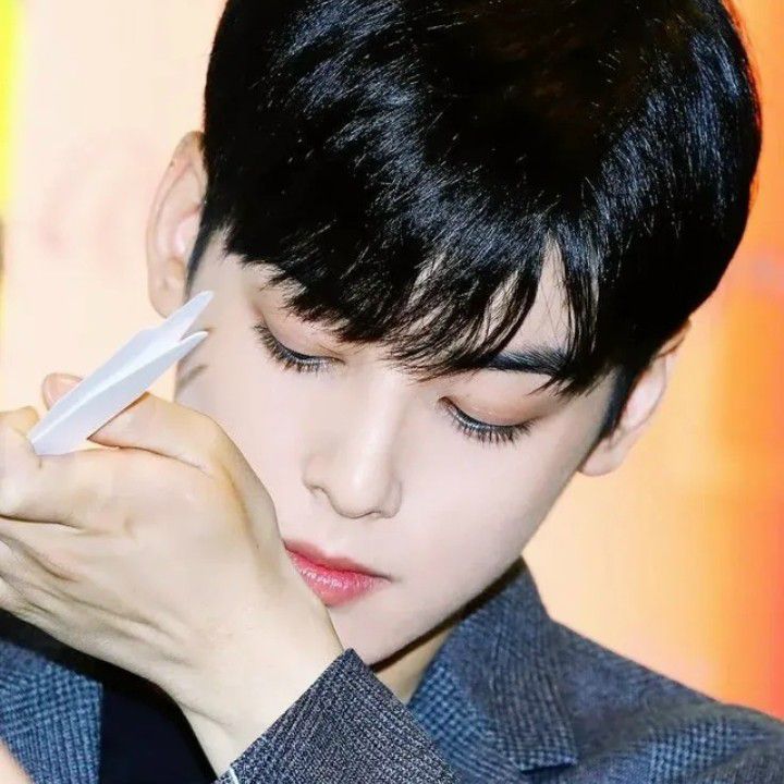 Behind-the-scenes cut of Cha Eunwoo
