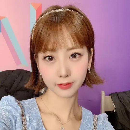 Recent activity shot of Kang Hyeyeon