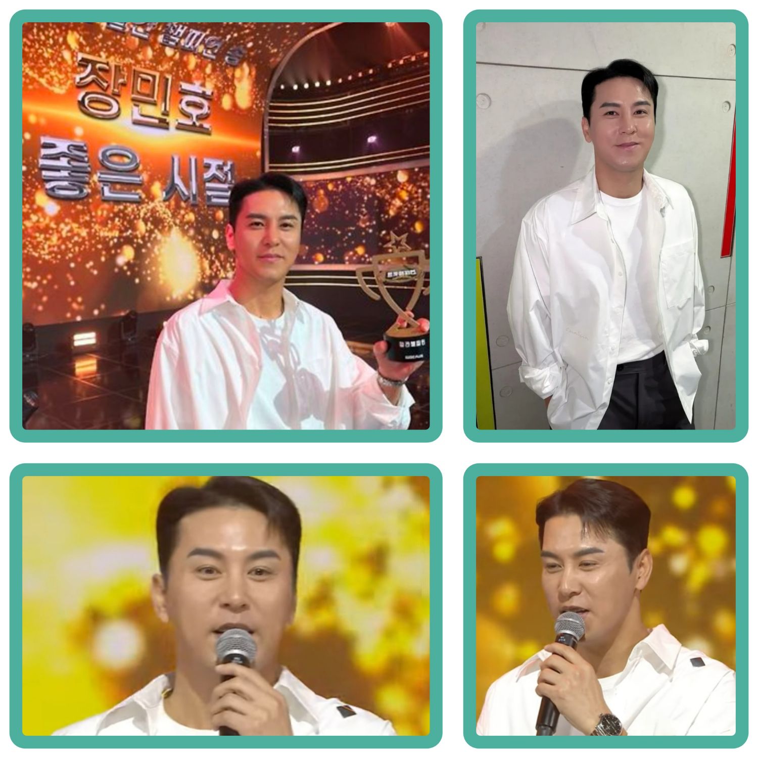 粉絲拍下的張民好瞬間