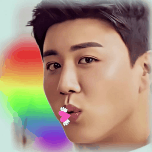 粉絲拍下的晉海成瞬間