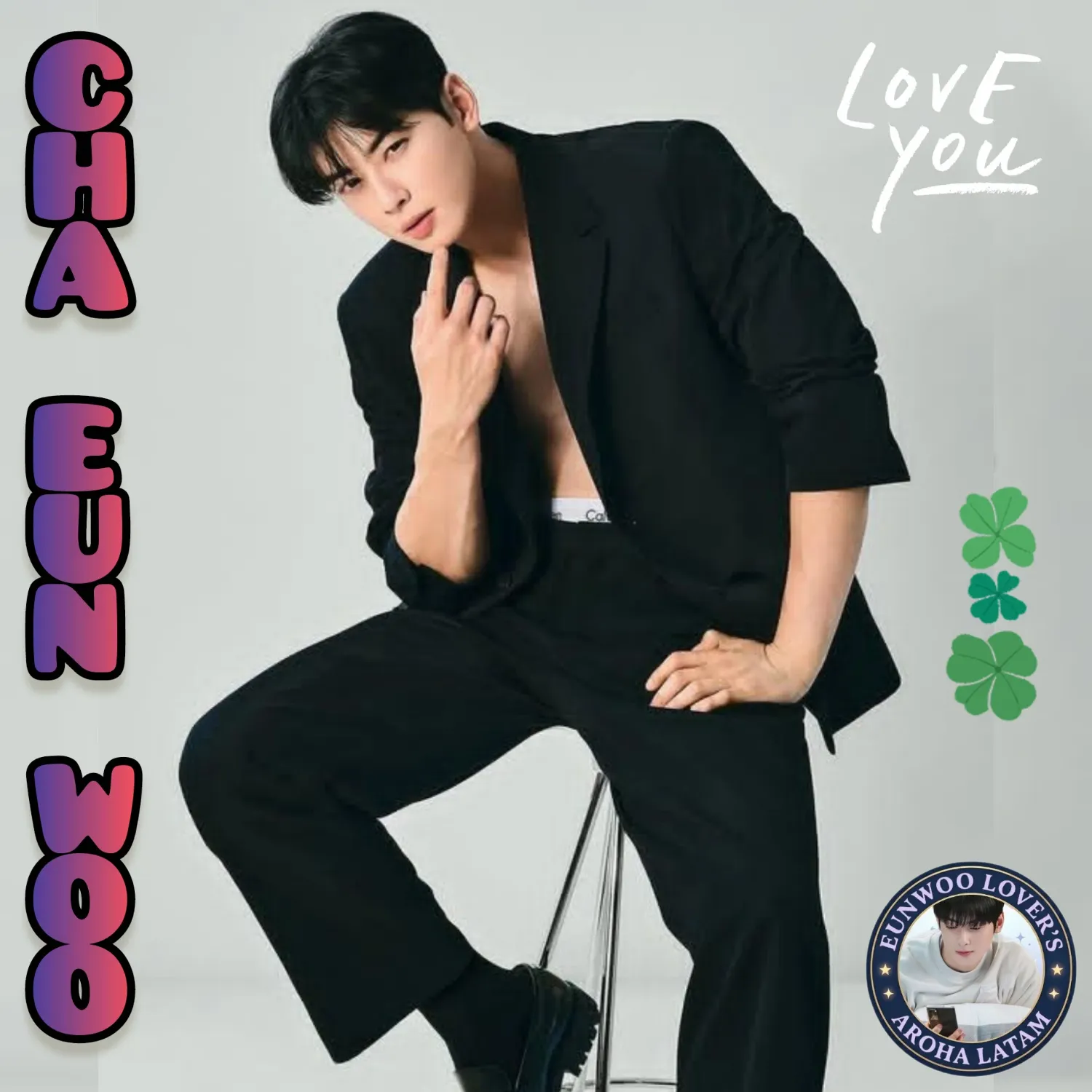 Behind-the-scenes cut of Cha Eunwoo