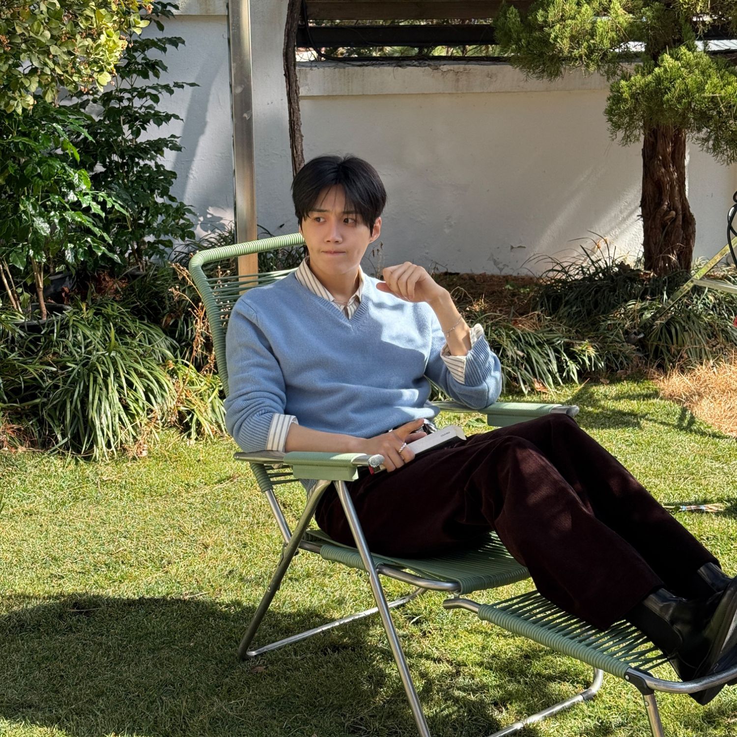 A moment captured by a fan of Kim Seonho