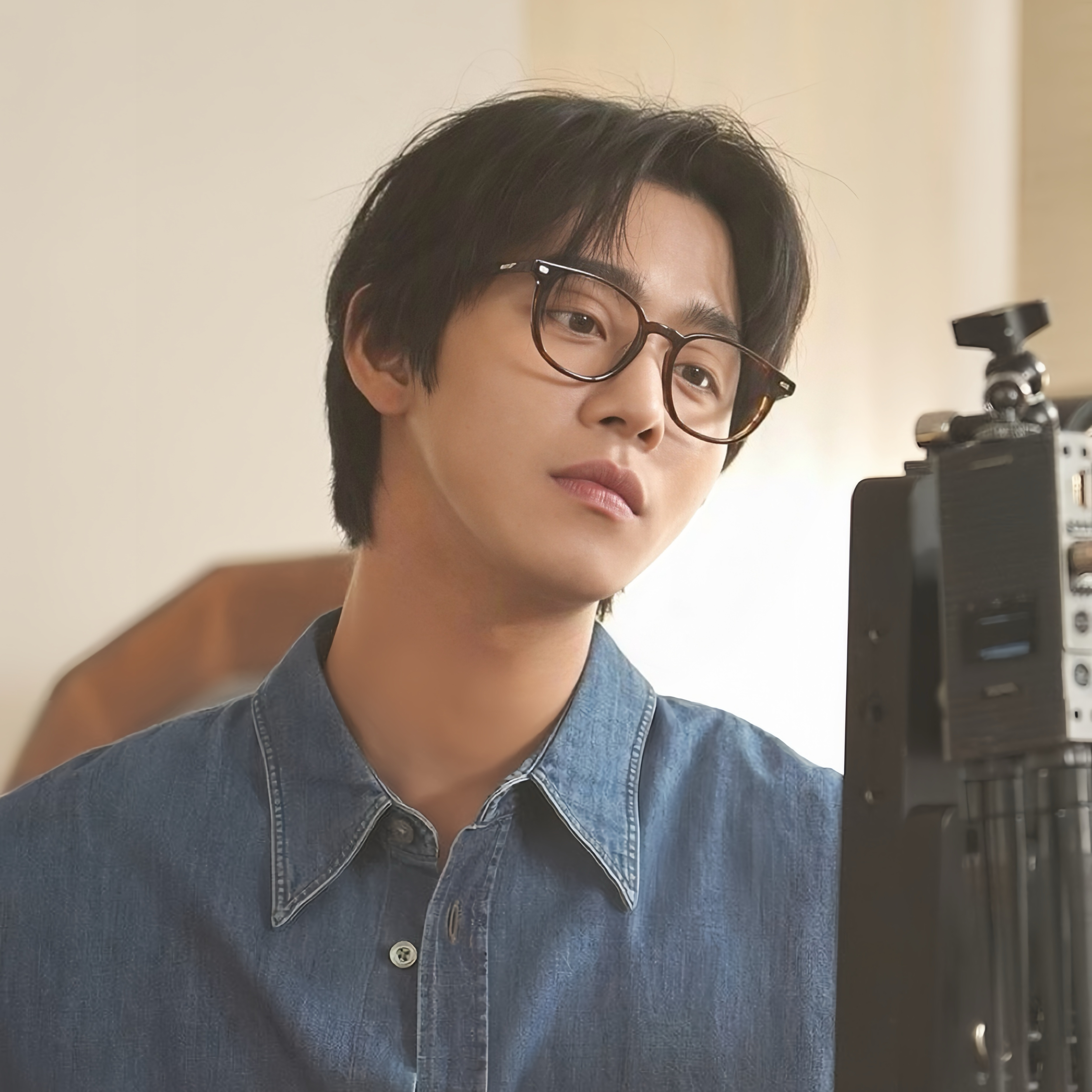 A moment captured by a fan of Ahn Hyoseop