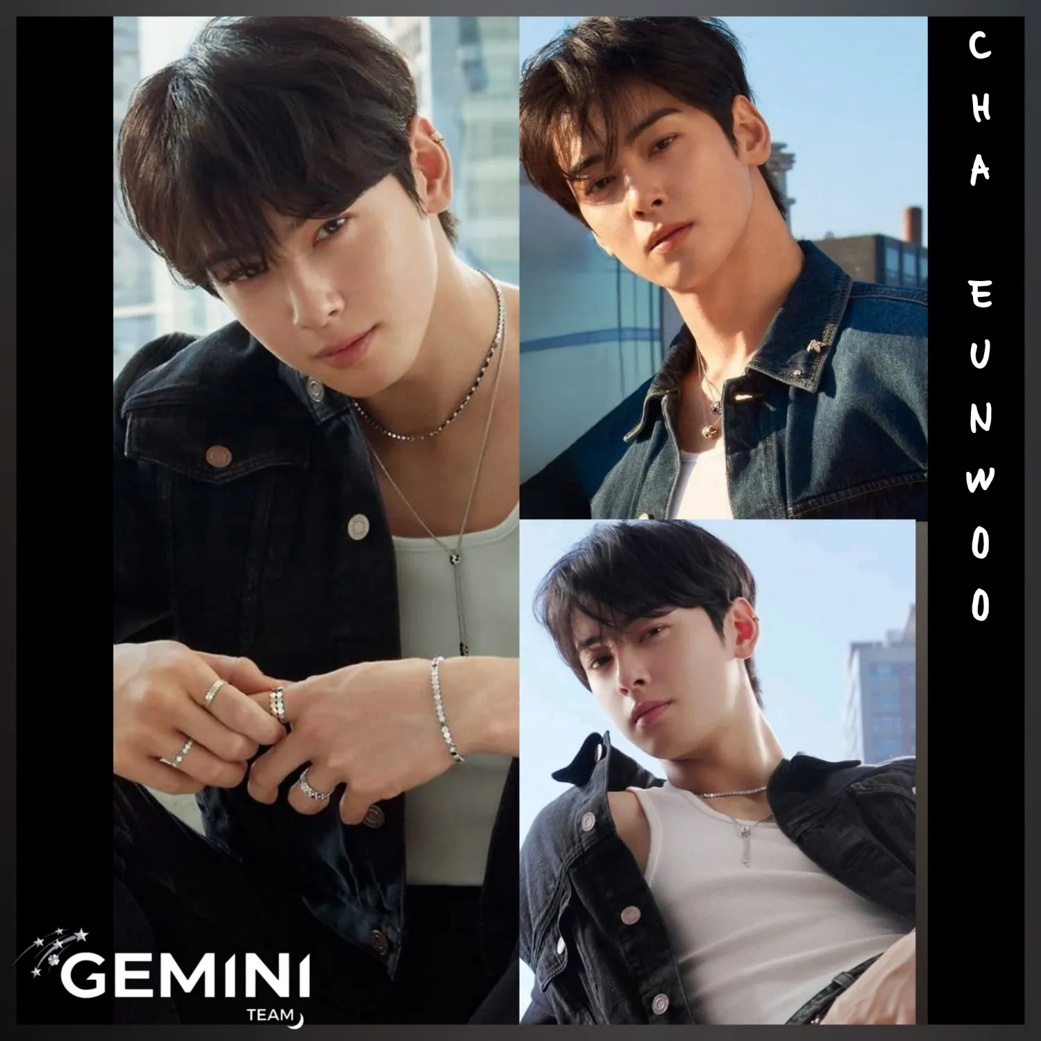 Behind-the-scenes cut of Cha Eunwoo