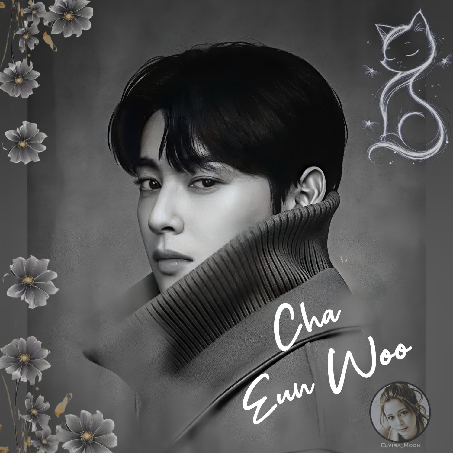 Behind-the-scenes cut of Cha Eunwoo