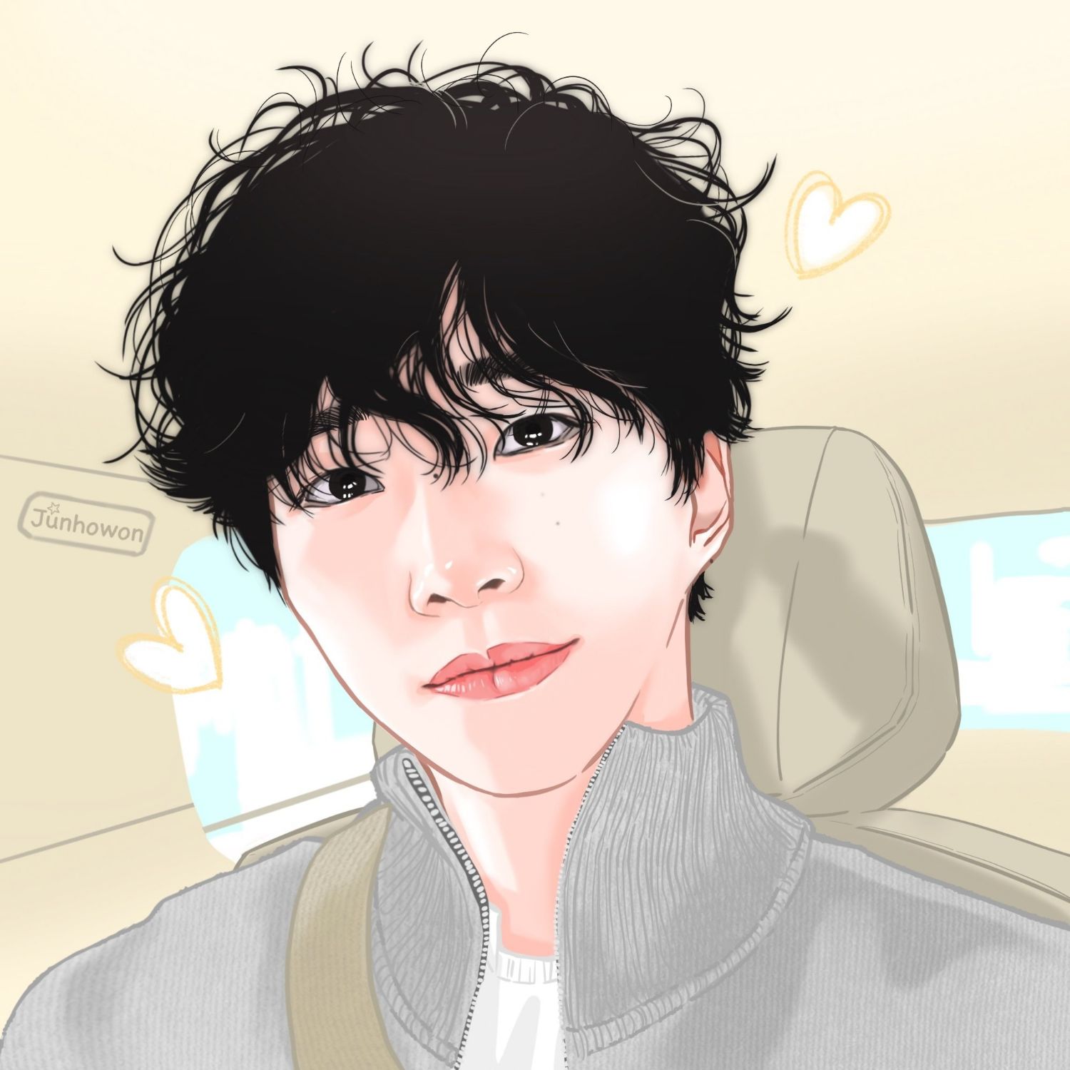 イ・ジュノのビハインドカット