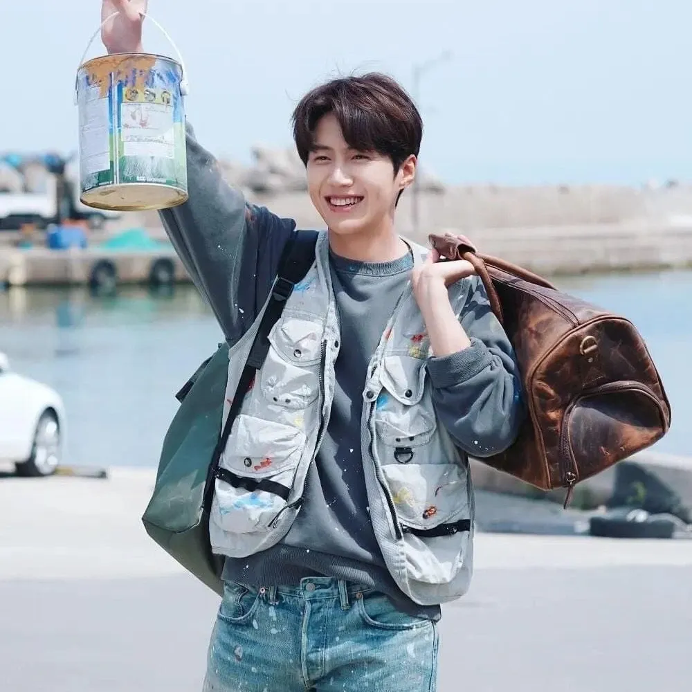 A moment captured by a fan of Kim Seonho