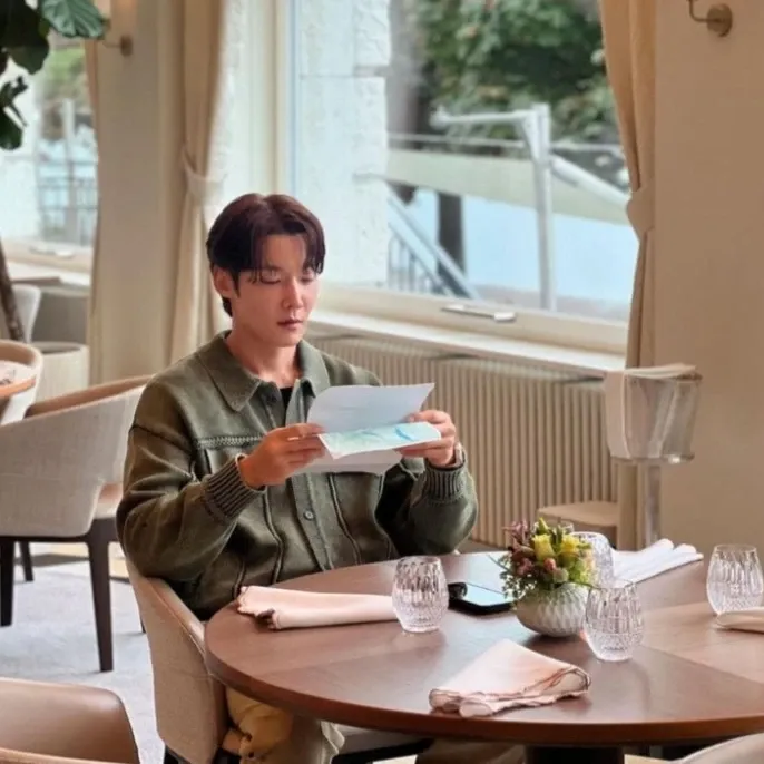 A moment captured by a fan of Choi Jinhyuk