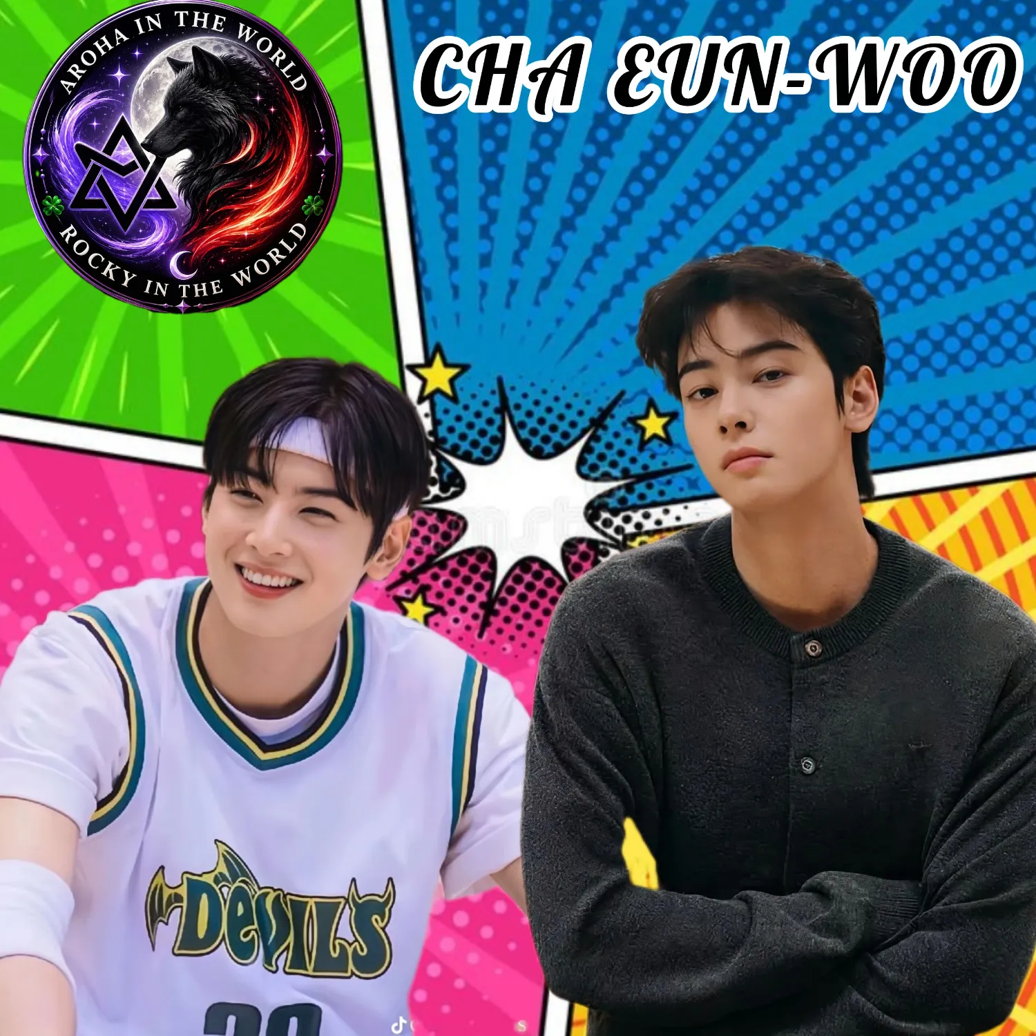A moment captured by a fan of Cha Eunwoo