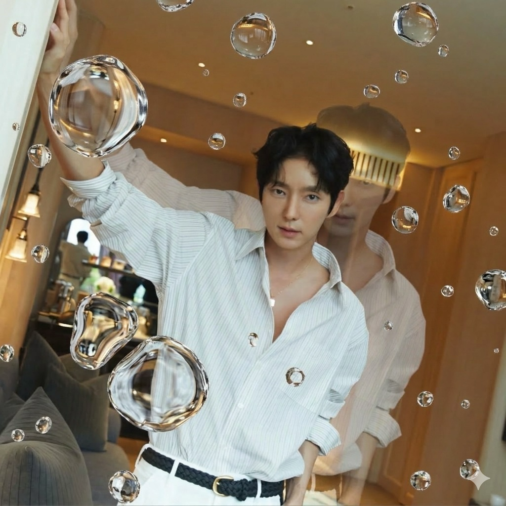 Behind-the-scenes cut of Lee Joongi