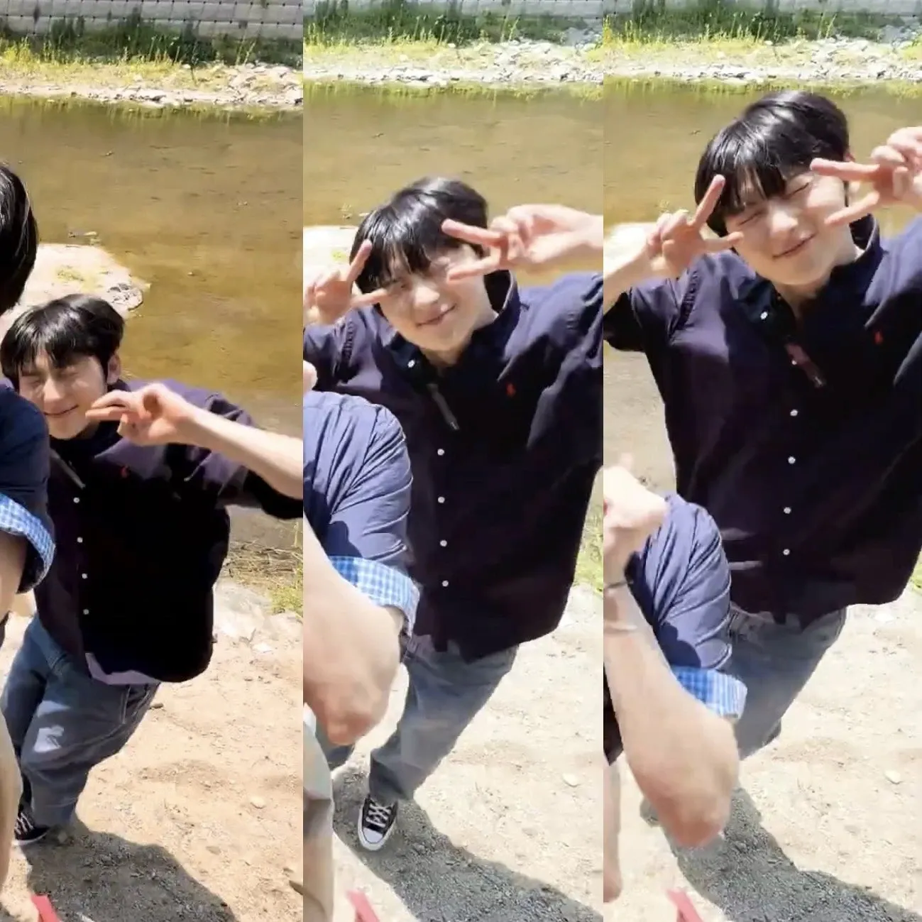 Recent activity shot of Hwang Minhyun