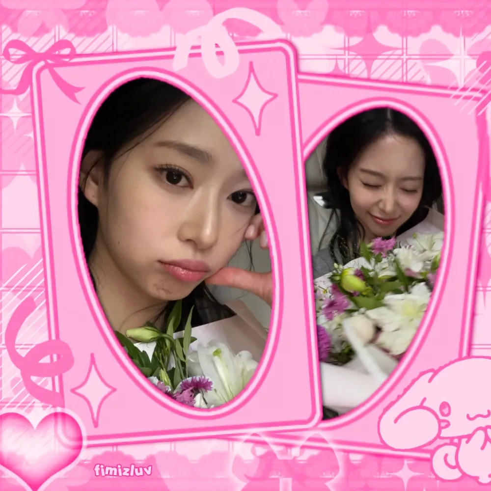 A moment captured by a fan of Kim Minju