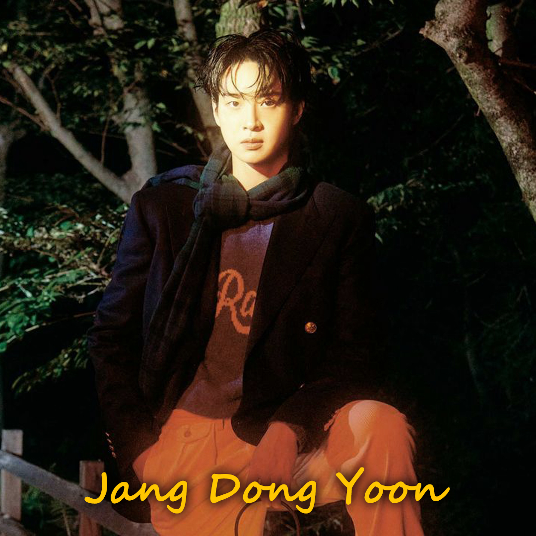 Behind-the-scenes cut of Jang Dongyoon