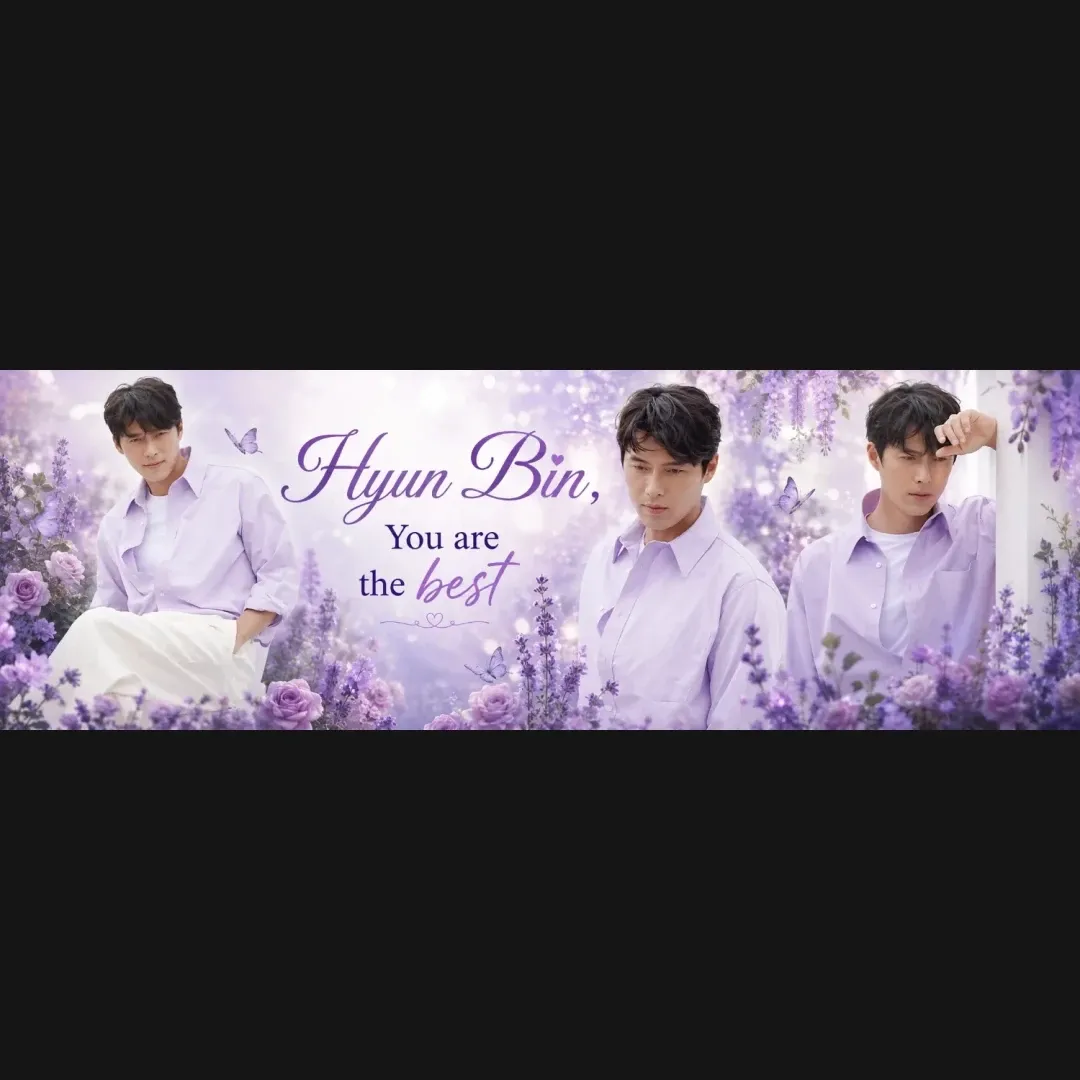 Foto terbaru dari Hyun Bin