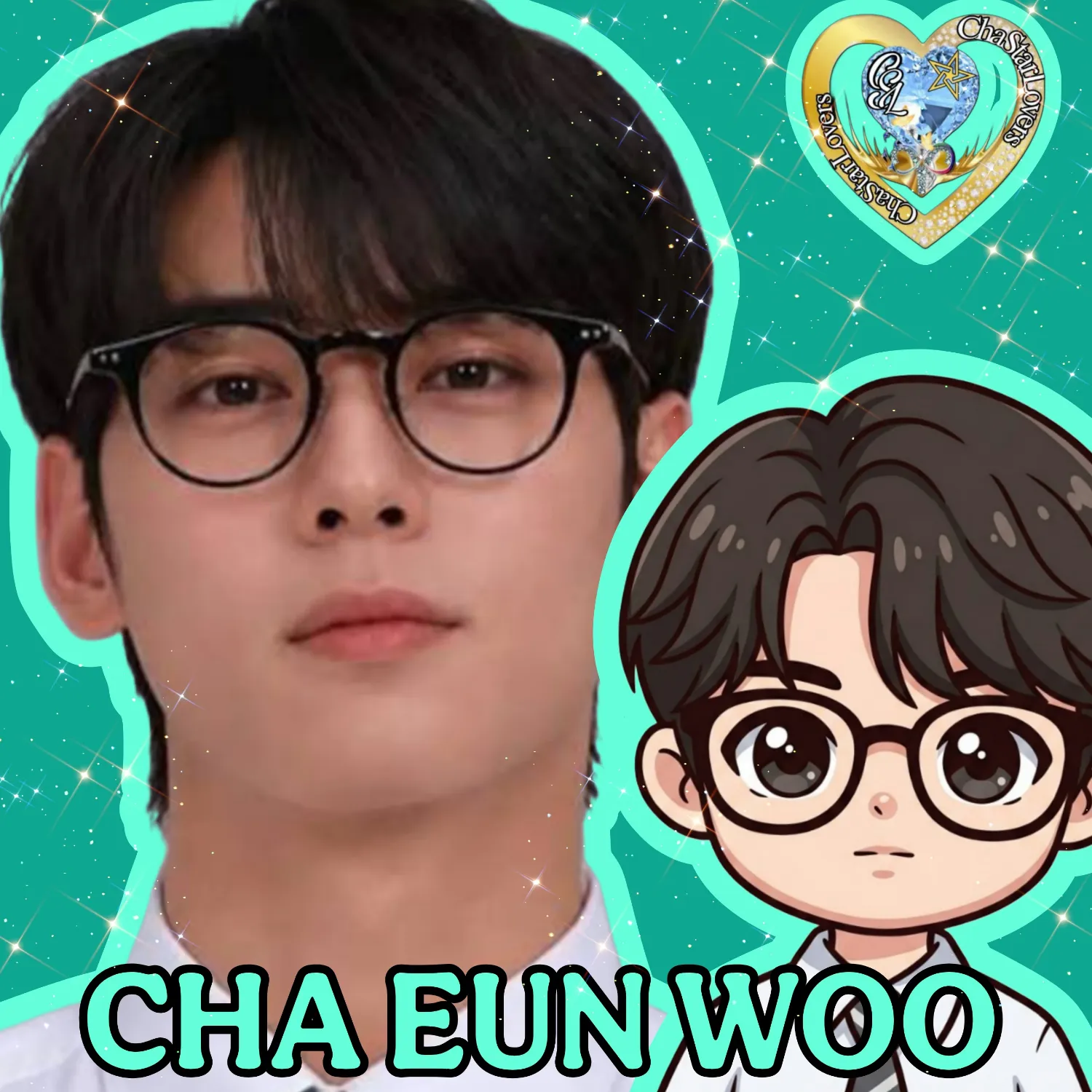 Behind-the-scenes cut of Cha Eunwoo