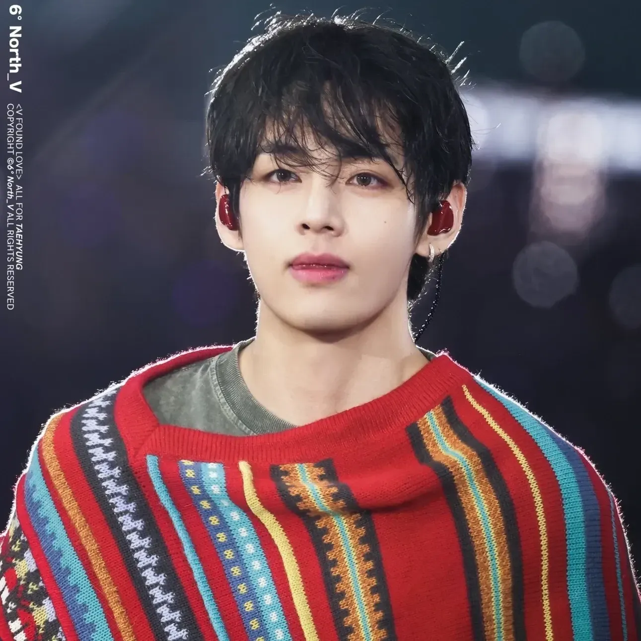 Recent activity shot of Kim Taehyung (V)