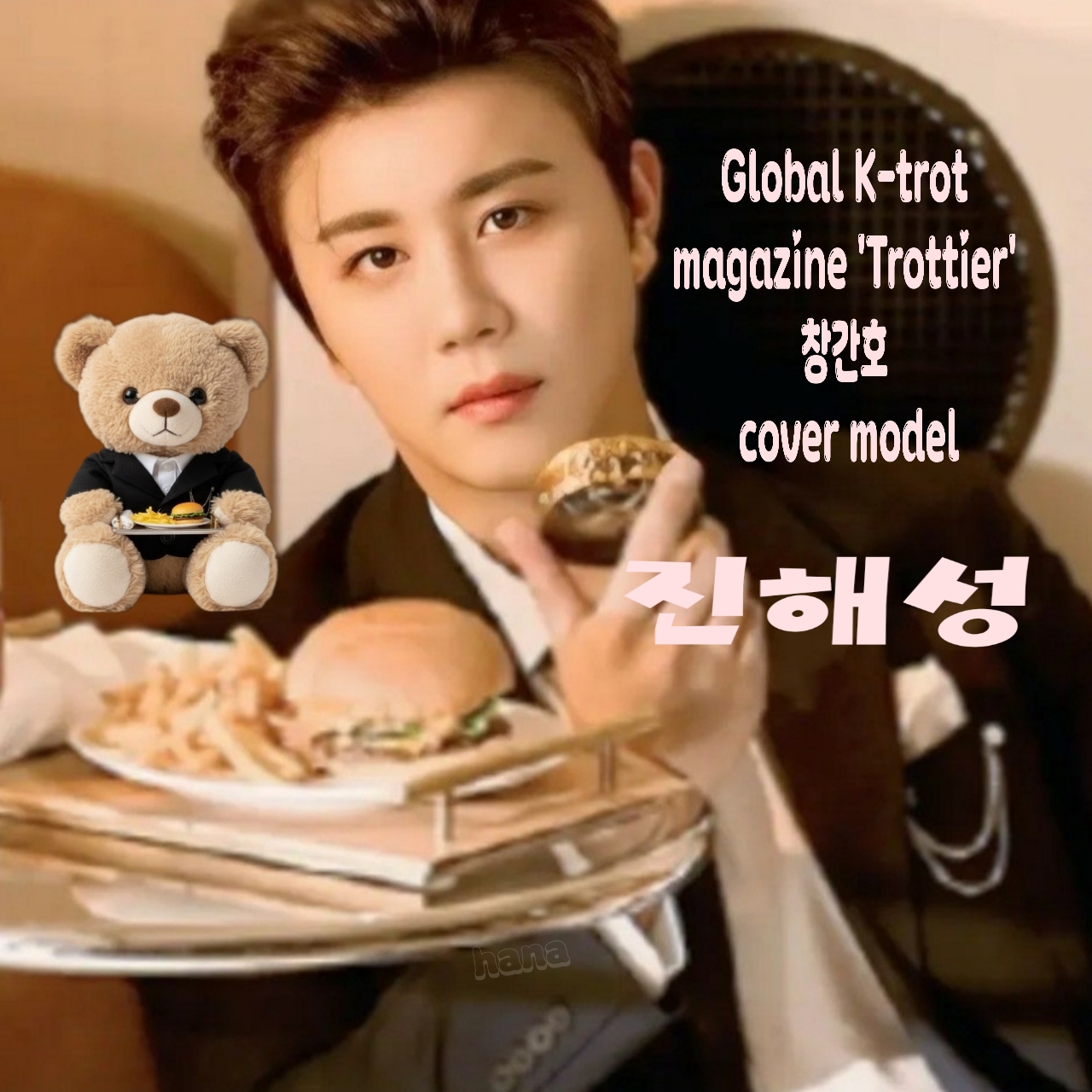 Behind-the-scenes cut of Jin Haesung