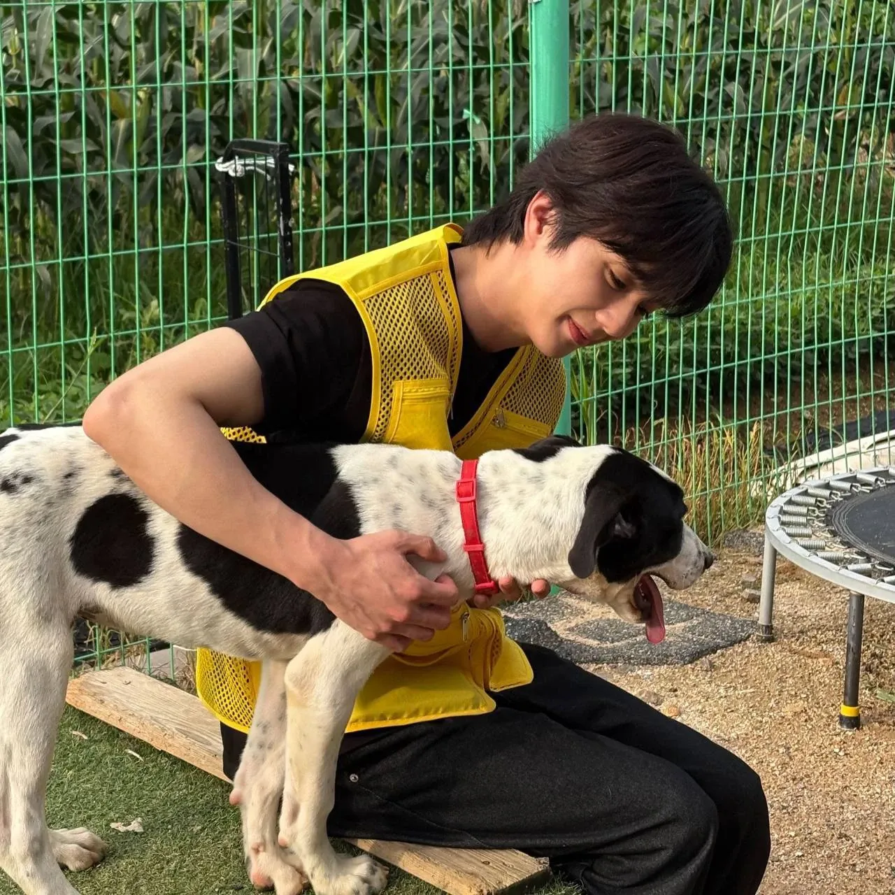 Behind-the-scenes cut of Yoo Seungho