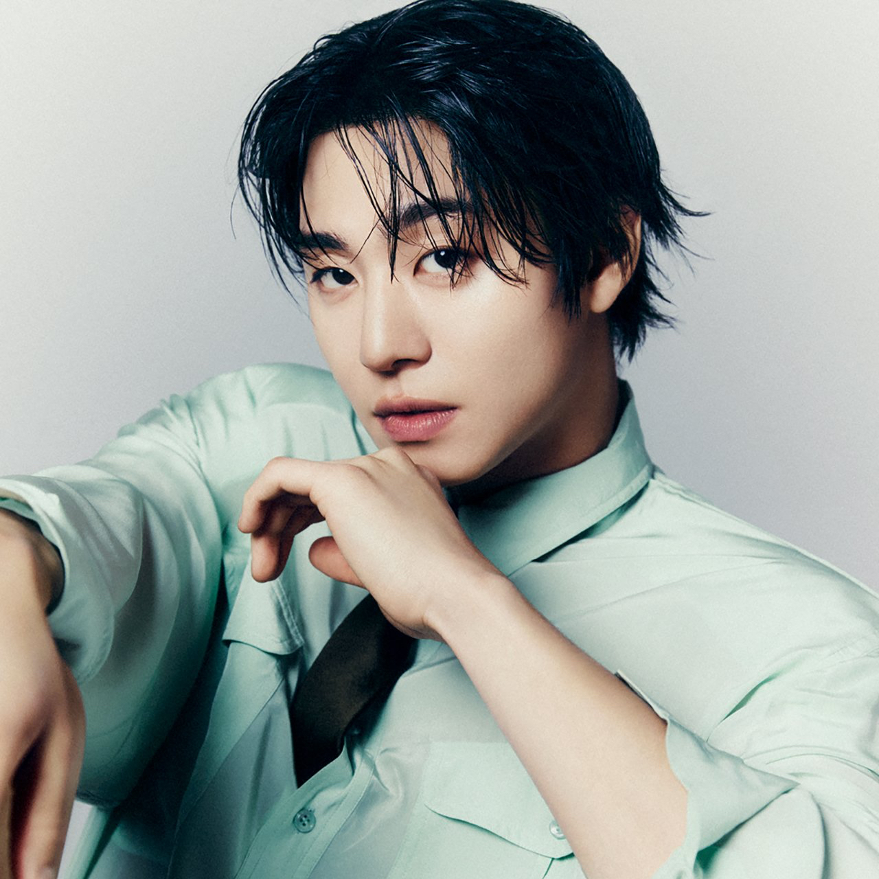 Recent activity shot of Ahn Hyoseop