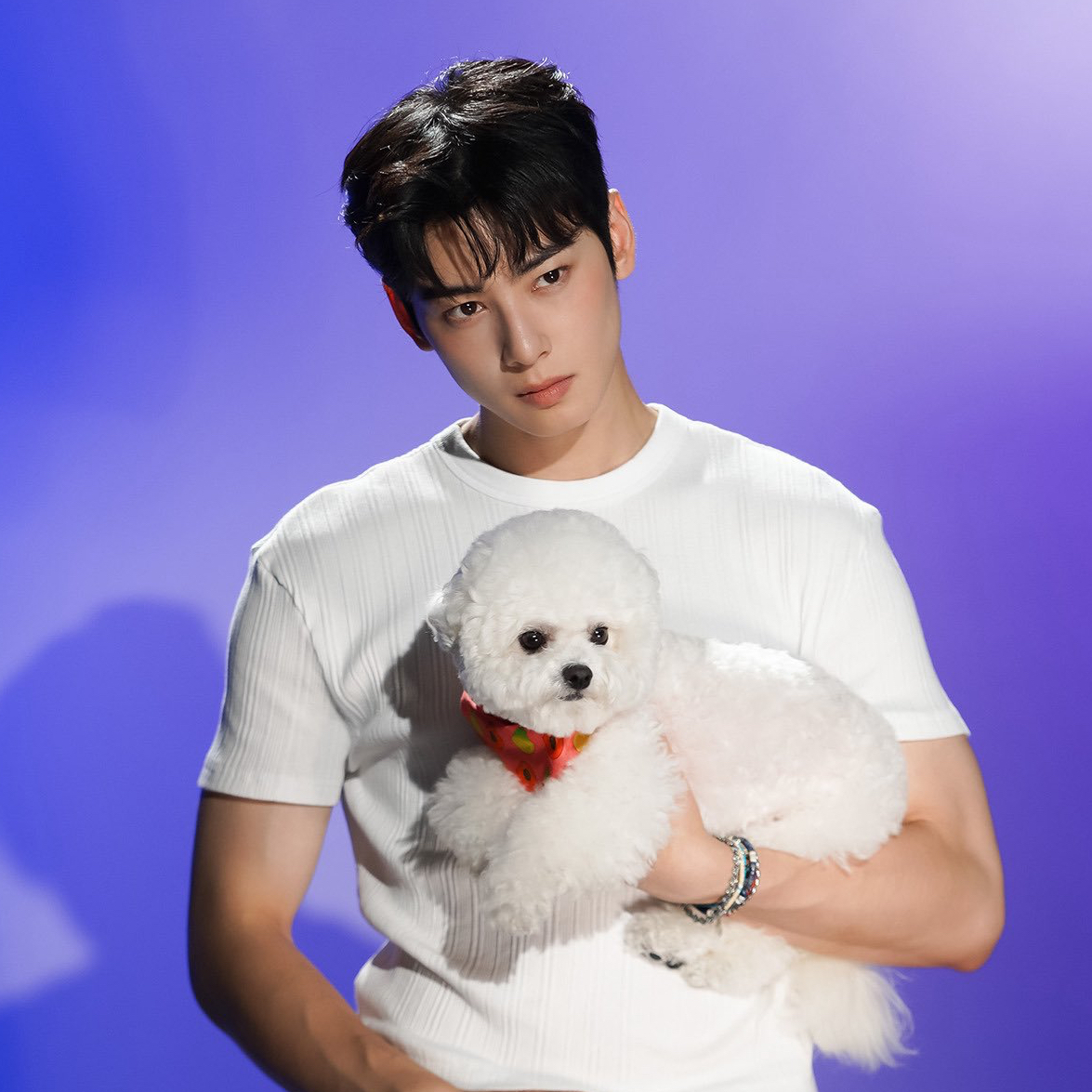 A moment captured by a fan of Cha Eunwoo