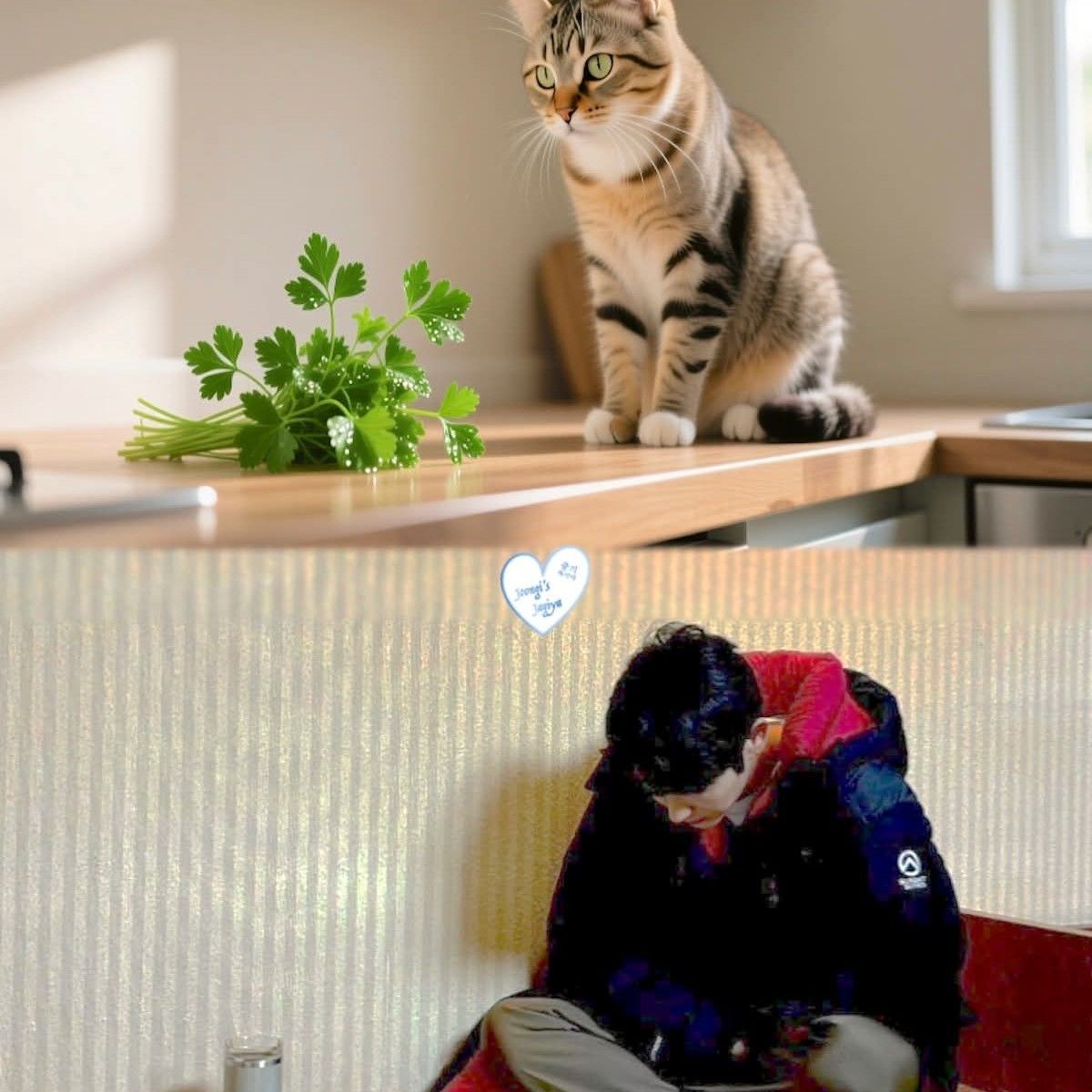 Behind-the-scenes cut of Lee Joongi