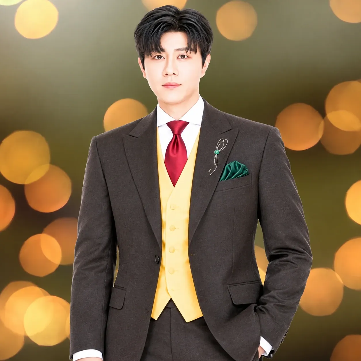 Behind-the-scenes cut of Jin Haesung