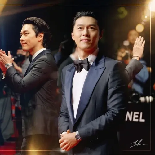 Cuplikan di balik layar dari Hyun Bin