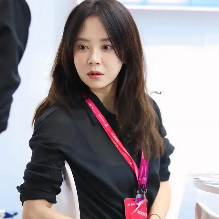 송지효 팬이 찍은 순간