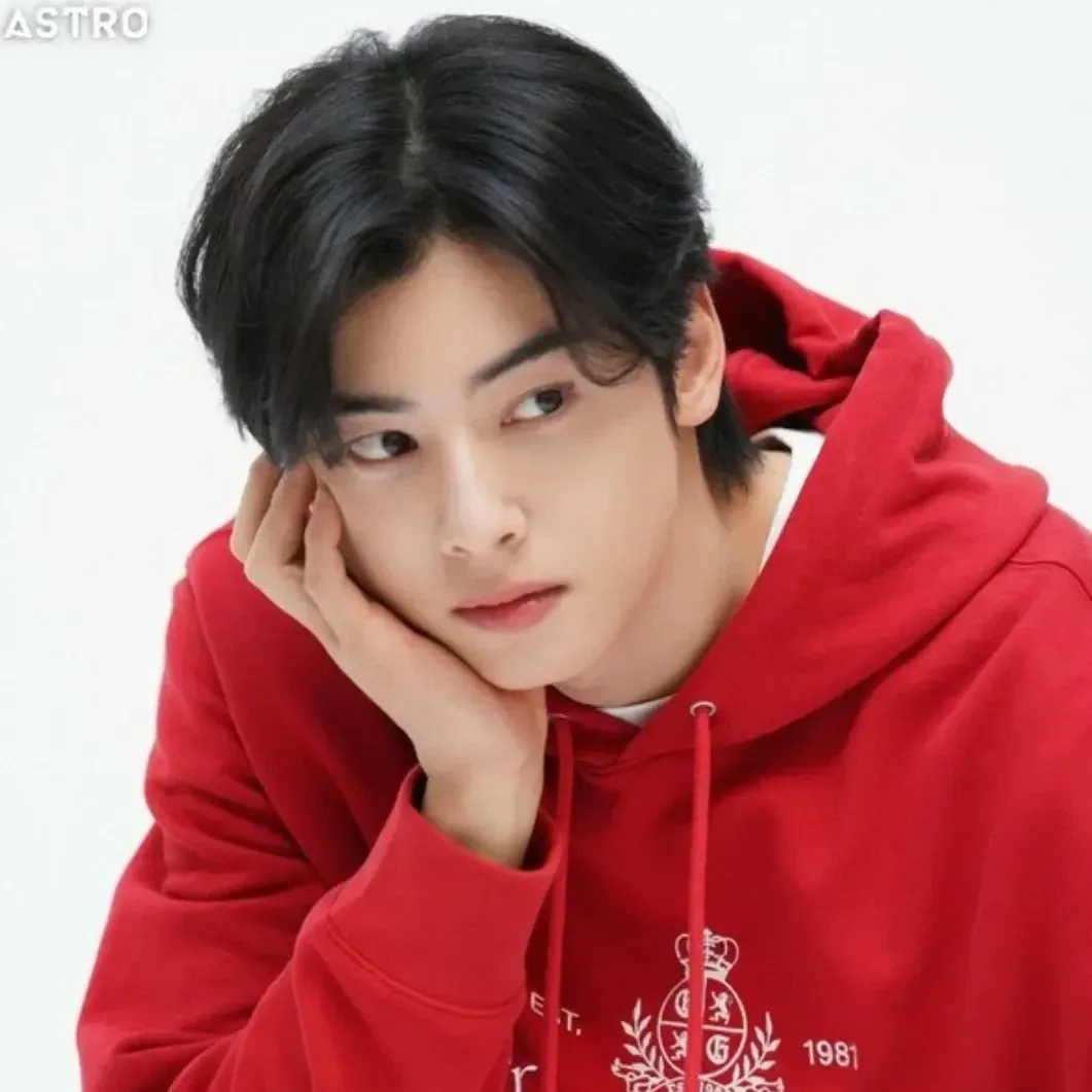Behind-the-scenes cut of Cha Eunwoo
