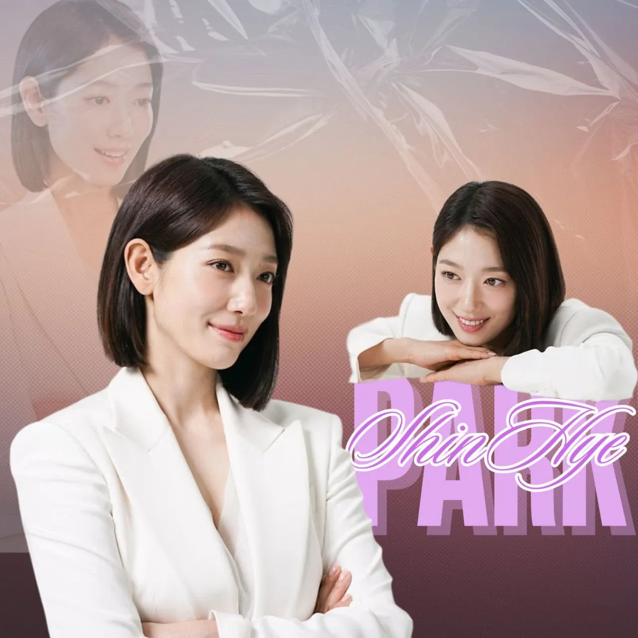 Behind-the-scenes cut of Park Shinhye