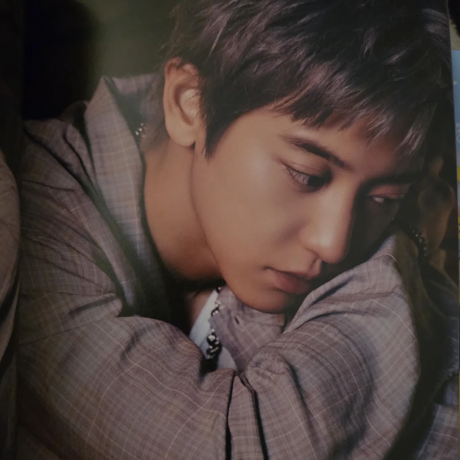 Recent activity shot of Chanyeol