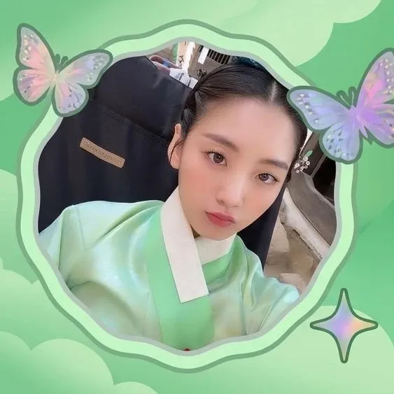 Behind-the-scenes cut of Cho Yihyun
