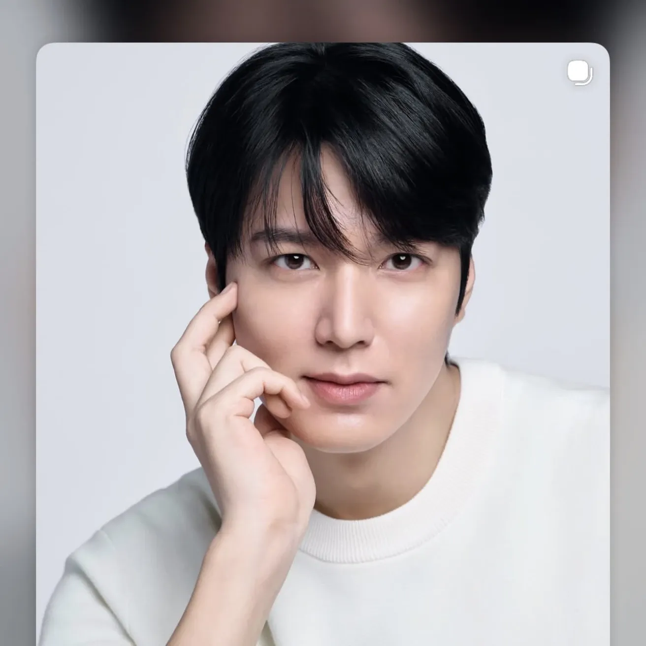 Recent activity shot of Lee Minho