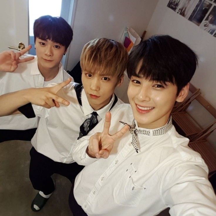 Momen yang diabadikan oleh penggemar Cha Eunwoo