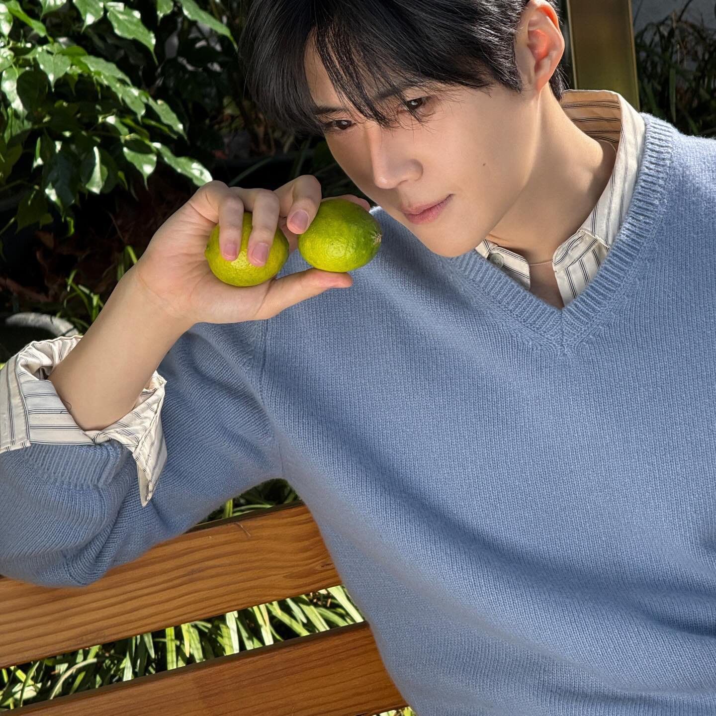 粉丝拍下的金宣虎瞬间