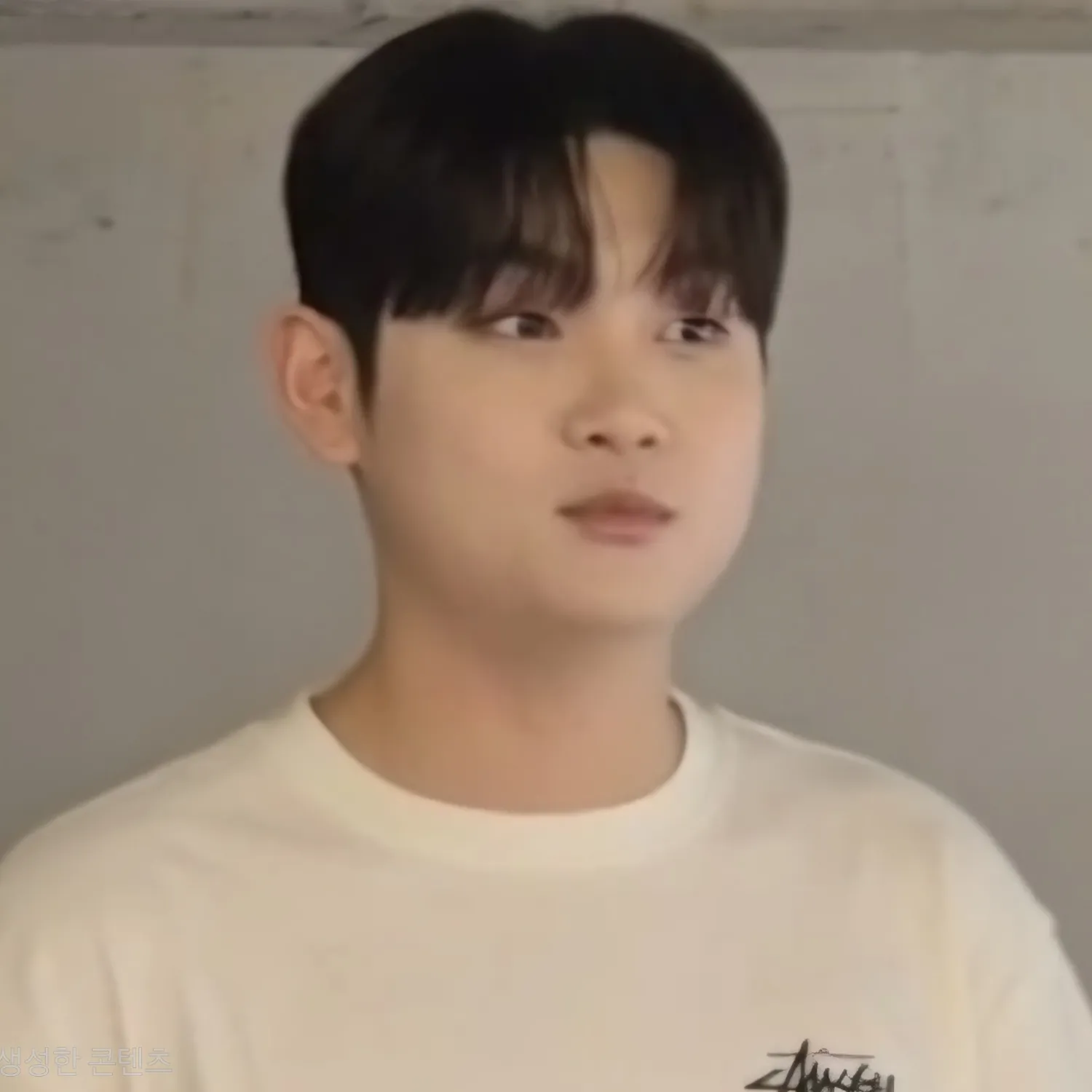 Behind-the-scenes cut of Choi Jaemyeong