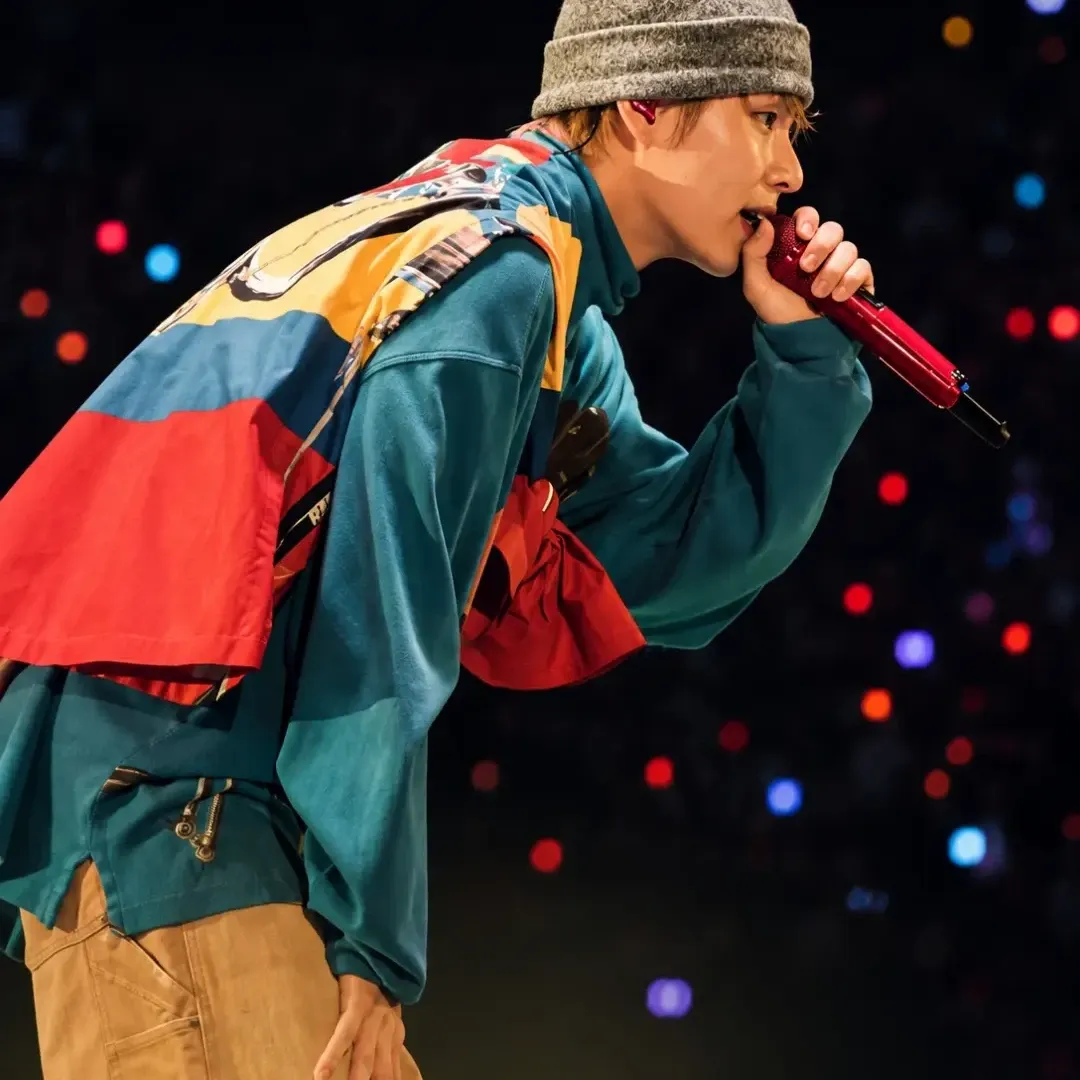 A moment captured by a fan of Kim Taehyung (V)