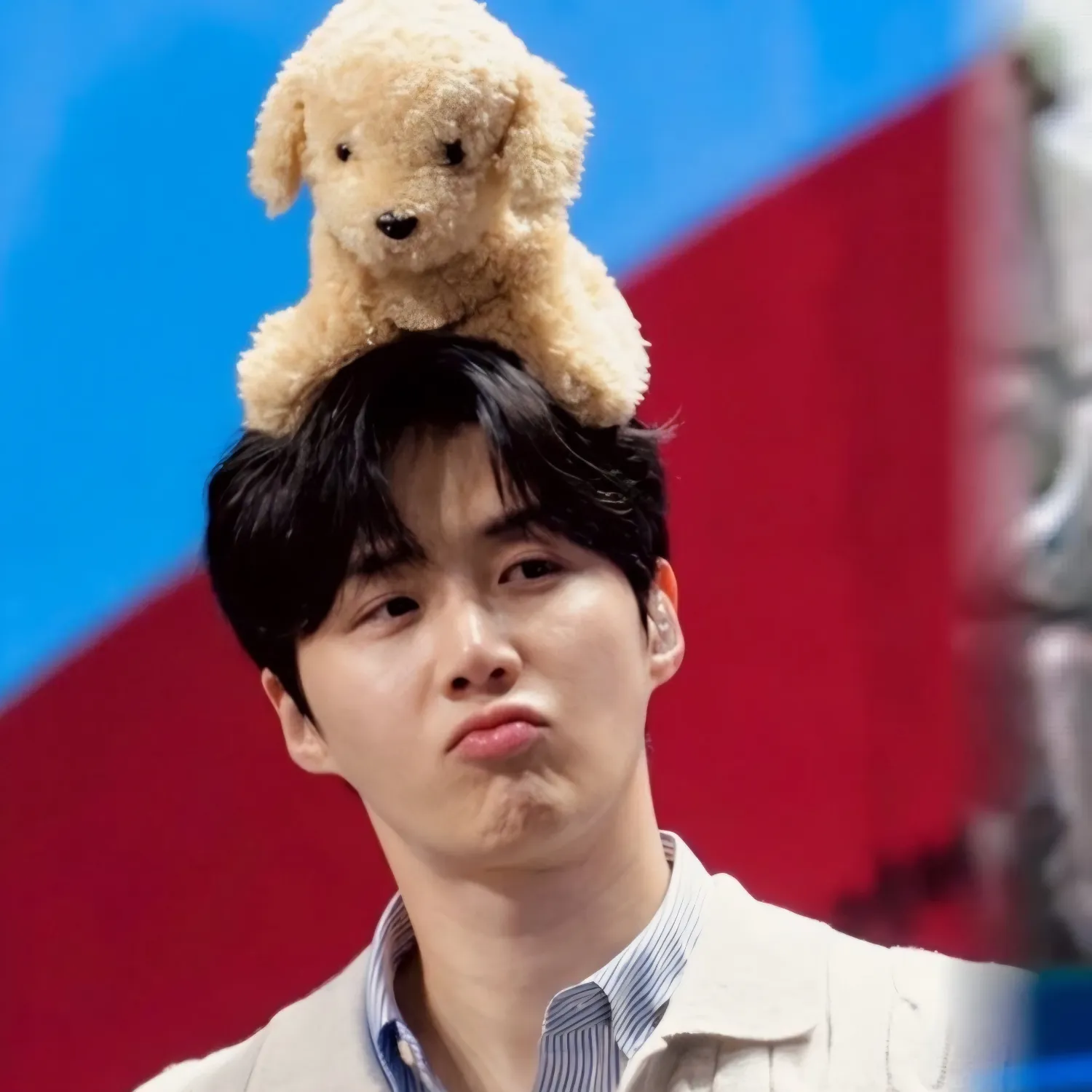 A moment captured by a fan of Kim Seonho