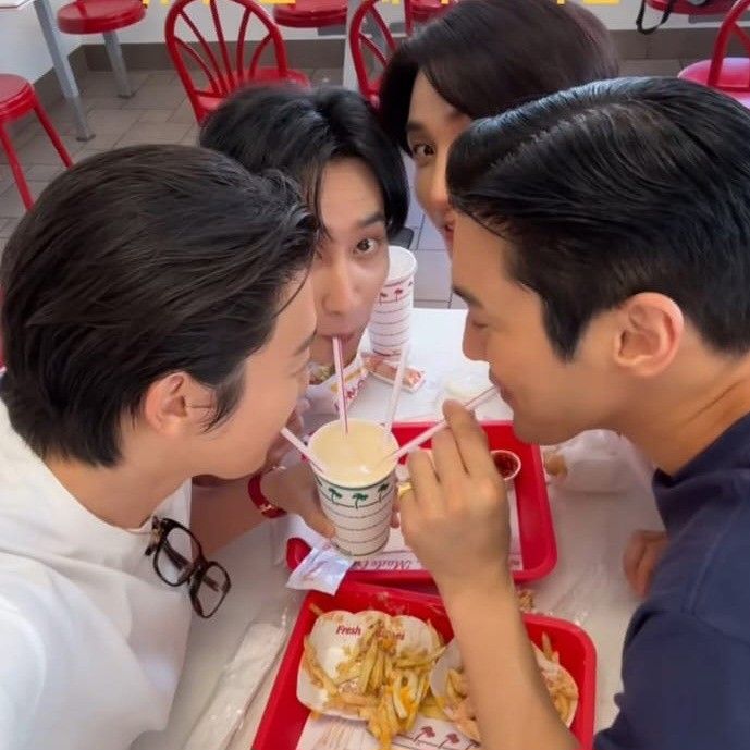 Behind-the-scenes cut of Choi Siwon